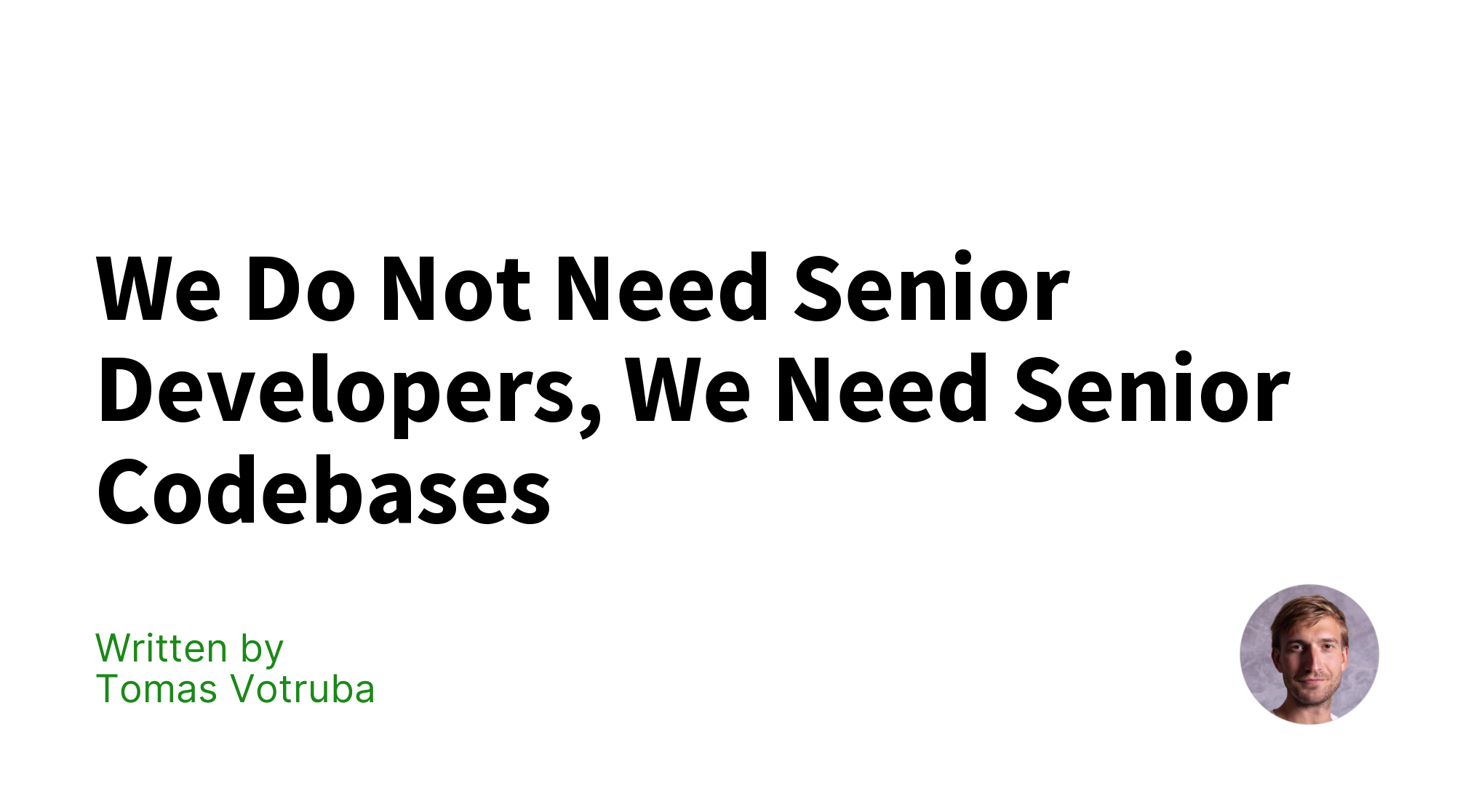 we-do-not-need-senior-developers-we-need-senior-codebases-tomas-votruba